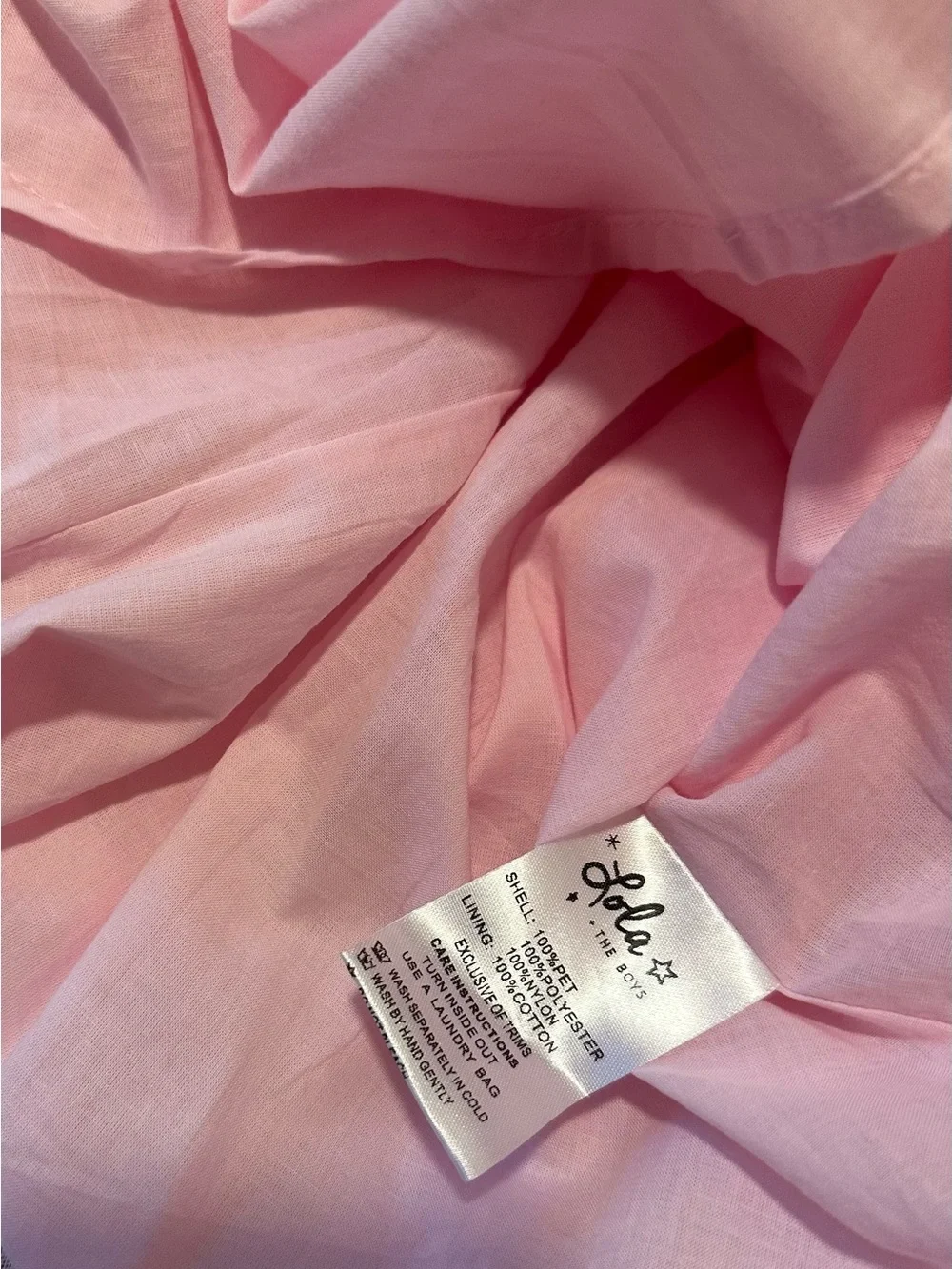 Lola and the Boys Pink Sequin Floral Dress 10